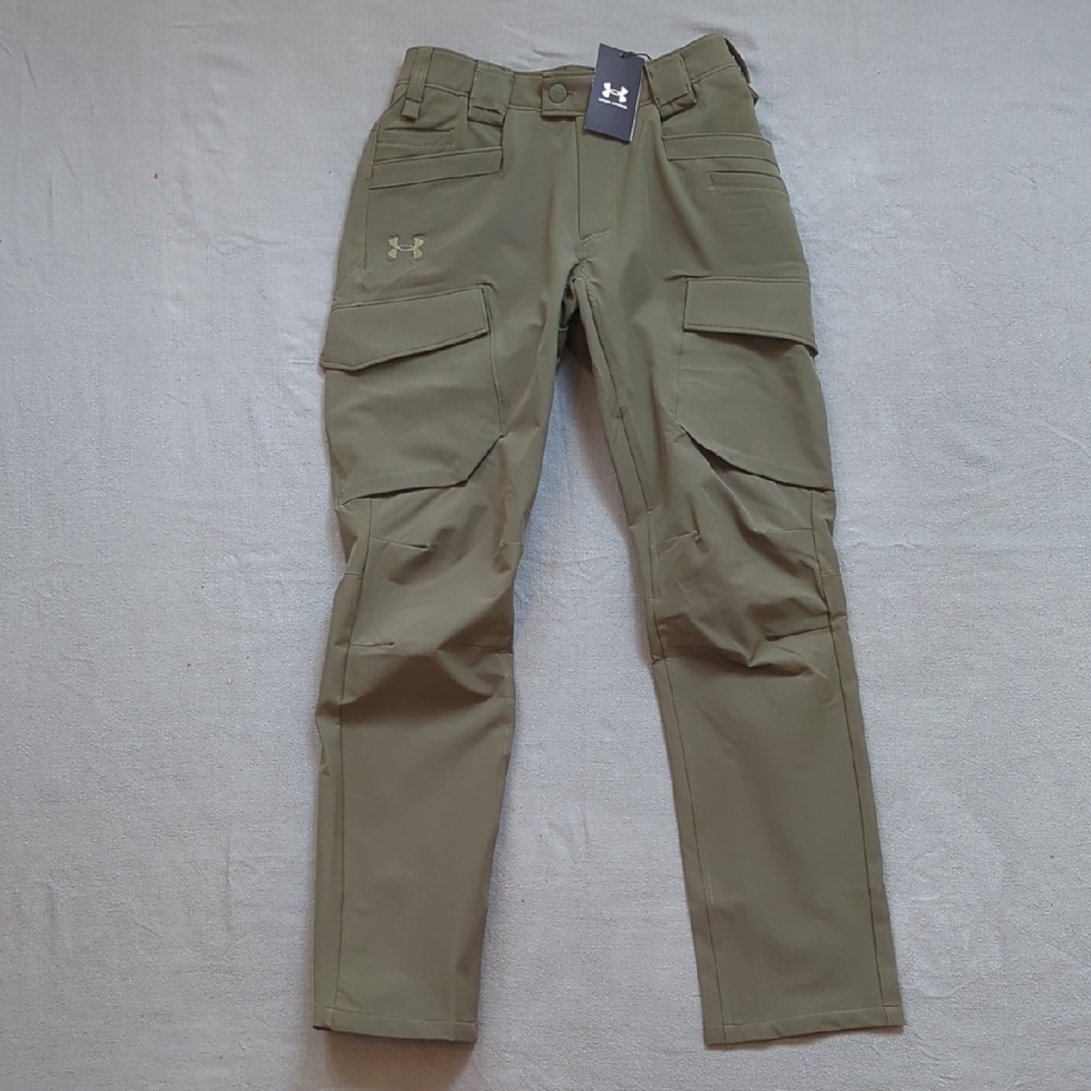 Under Armour Alpha Cargo Pants UA Storm Tech Green Men's 30
